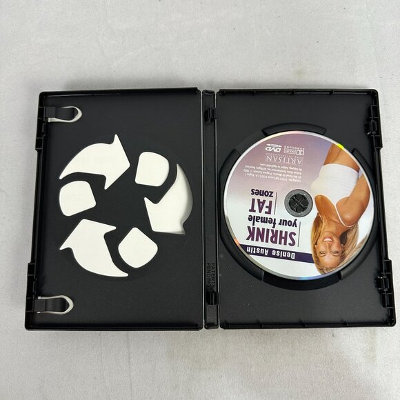 Denise Austin Shrink Your Female Fat Zones DVD Video Exercise Artisan 2003 - Picture 3 of 4